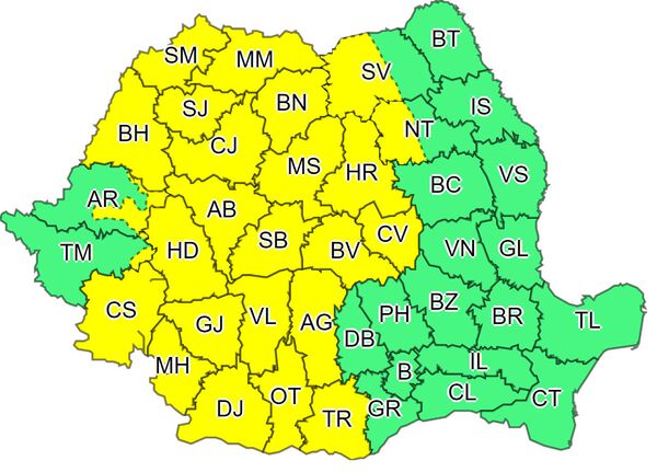 Alertă meteo, cod galben: vremea se schimbă radical - cum va fi de Paște - Sputnik Moldova-România
