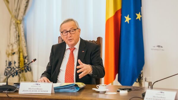 Jean-Claude Juncker în București . - Sputnik Moldova-România