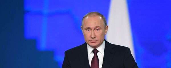 Ежегодное послание президента РФ В. Путина Федеральному Собранию - Sputnik Moldova-România