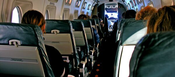 Салон самолета Beechcraft 1900 авиакомпании Air New Zealand Салон самолета Beechcraft 1900 авиакомпании Air New Zealand - Sputnik Молдова