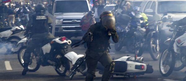 Proteste la Caracas, Venezuela - Sputnik Moldova-România