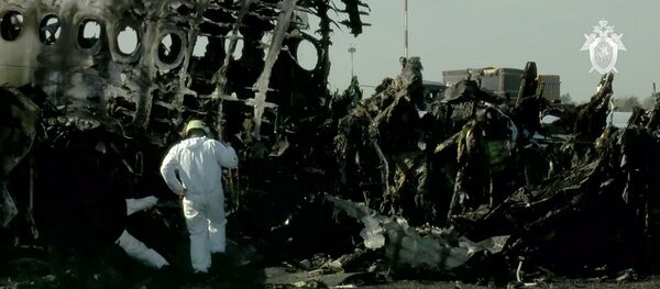 Следственные действия на месте аварийной посадки самолёта в аэропорту Шереметьево - Sputnik Молдова