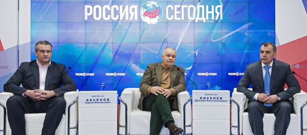 Открытие пресс-центра МИА Россия сегодня в Симферополе Открытие пресс-центра МИА Россия сегодня в Симферополе - Sputnik Moldova