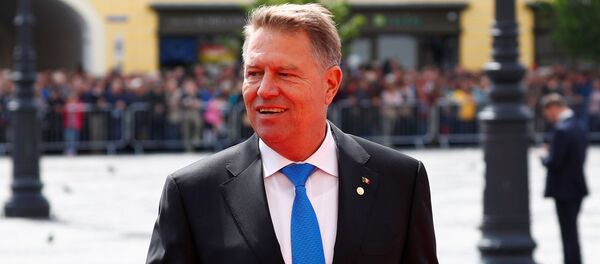 Romanian President Klaus Iohannis Romanian President Klaus Iohannis - Sputnik Moldova-România