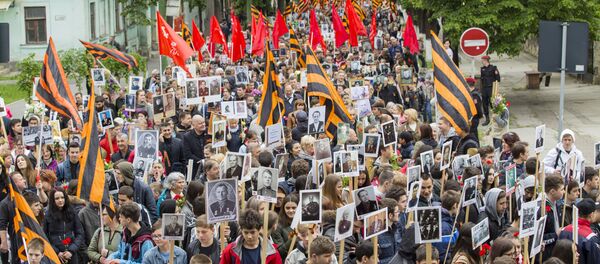 Празднование Дня Победы в Кишиневе 9 мая 2019 - Sputnik Молдова