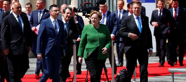 Liderii UE la Sibiu - Sputnik Молдова