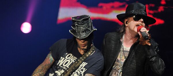 Концерт рок-группы Guns N'Roses в Москве Концерт рок-группы Guns N'Roses в Москве - Sputnik Молдова