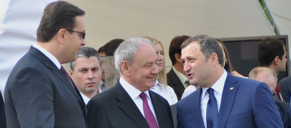 Vlad Filat Влад Филат Nicolae Timofti Николай Тимофти Marian Lupu Мариан Лупу - Sputnik Moldova