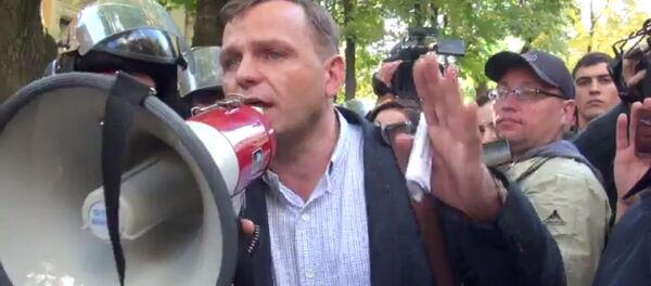 Andrei Nastase miting la Presedintie - Sputnik Молдова