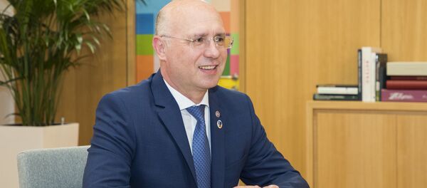 Pavel Filip, în dialog cu Donald Tusk - Sputnik Moldova