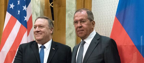 Встреча главы МИД РФ С. Лаврова с госсекретарем США М. Помпео - Sputnik Moldova