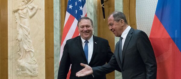 Встреча главы МИД РФ С. Лаврова с госсекретарем США М. Помпео - Sputnik Молдова