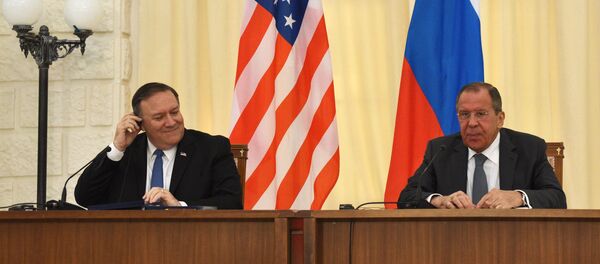 Встреча главы МИД РФ С. Лаврова с госсекретарем США М. Помпео - Sputnik Moldova-România