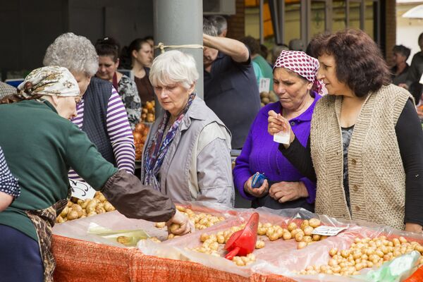 Culmea umilinței - Sacoșa pensionarilor după scumpiri: 3 cartofi, o ceapă și un morcov Culmea umilinței - Sacoșa pensionarilor după scumpiri: 3 cartofi, o ceapă și un morcov - Sputnik Moldova