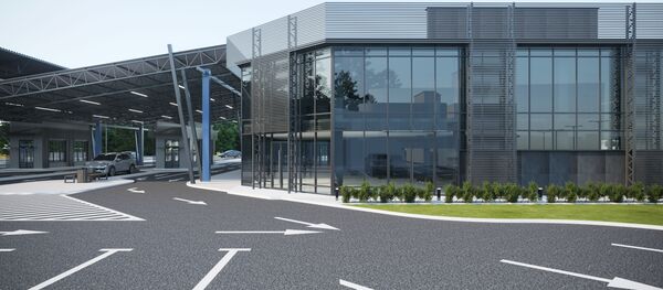 Conceptul noului post vamal ”Sculeni” - Sputnik Moldova-România