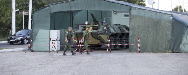 Блокпост российских миротворцев в Приднестровье, архивное фото.  - Sputnik Молдова