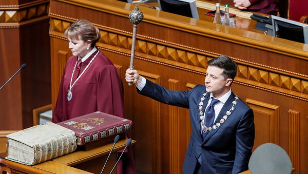 Инаугурация избранного президента Украины В. Зеленского - Sputnik Молдова