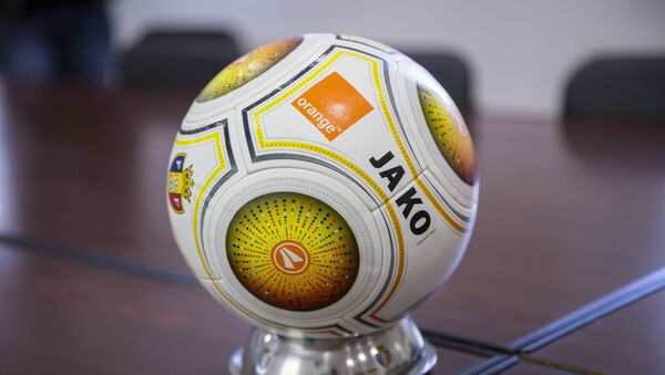 Мяч молдавской федерации футбола - Sputnik Молдова