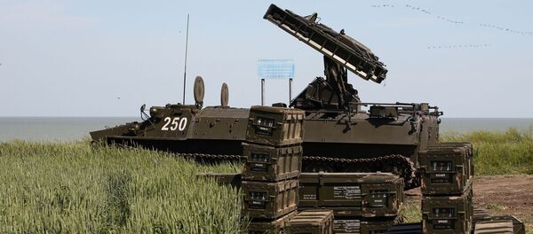 Зенитно-ракетный комплекс Стрела-10М3 на всеармейском конкурсе Чистое небо на полигоне Ейский Учебного центра войсковой противовоздушной обороны - Sputnik Moldova