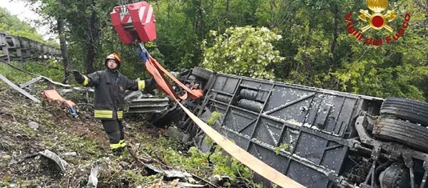 ДТП на трассе Сиена — Флоренция - Sputnik Moldova-România