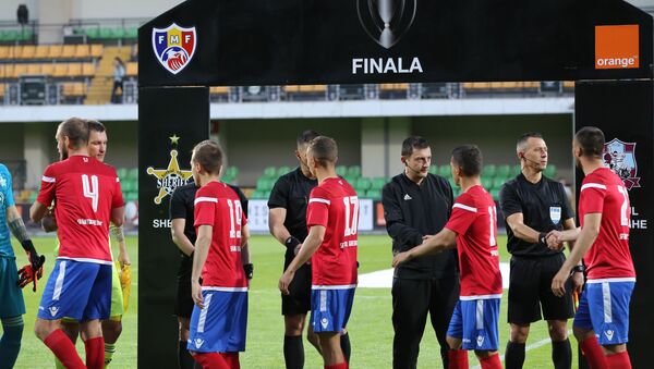 Финал кубка Молдовы по футболу между Шерифом и Сфынтул Георге - Sputnik Молдова