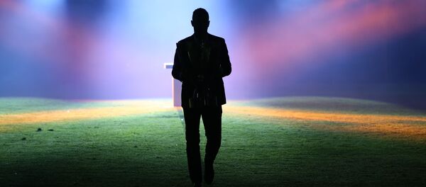 Лазерное шоу-презентация нового кубка - Sputnik Молдова