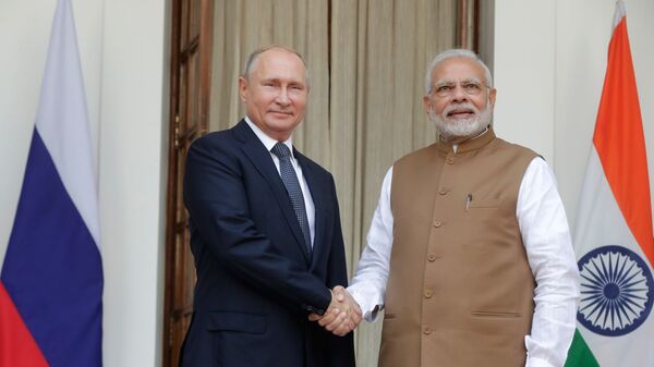 Официальный визит президента РФ В. Путина в Индию. День второй - Sputnik Moldova