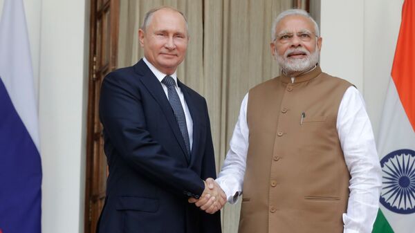 Официальный визит президента РФ В. Путина в Индию. День второй - Sputnik Moldova-România