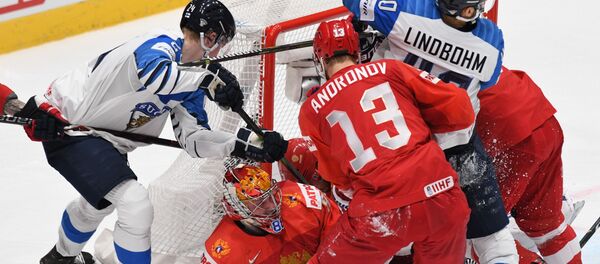 Хоккей. Чемпионат мира. Матч Россия - Финляндия - Sputnik Молдова