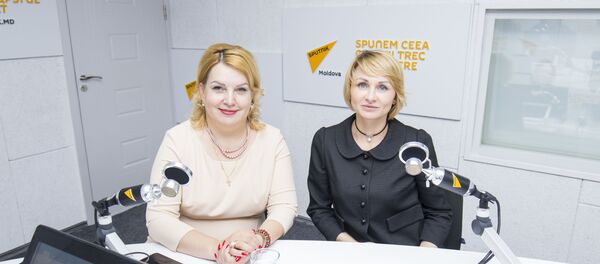 Luminița Suveică și Lorena Mednicov - Sputnik Moldova