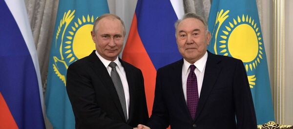 Визит президента РФ В. Путина в Казахстан  - Sputnik Молдова