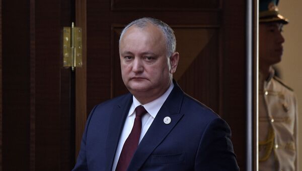 Президент Молдовы Игорь Додон  - Sputnik Молдова