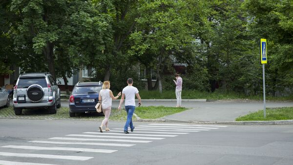 Пешеходный переход trecere de pietoni - Sputnik Moldova