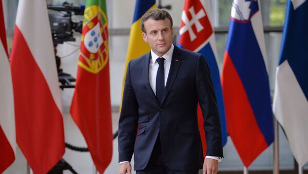 Президент Франции Эммануэль Макрон - Sputnik Moldova-România