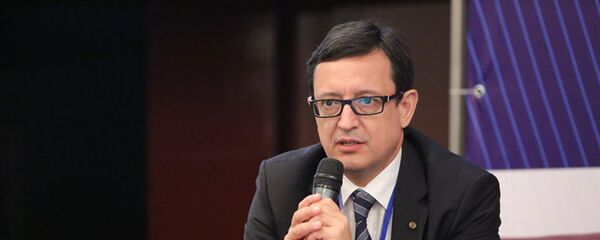 Octavian Armașu la Forumul Investiţional Chișinău - Sputnik Moldova