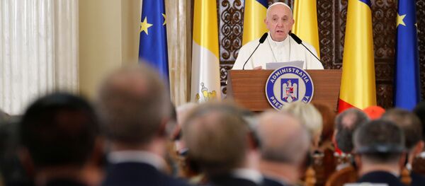 Papa Francisc în România Papa Francisc în România - Sputnik Moldova-România