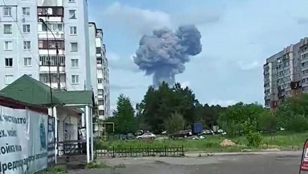 Взрывы на заводе в Дзержинске - Sputnik Moldova
