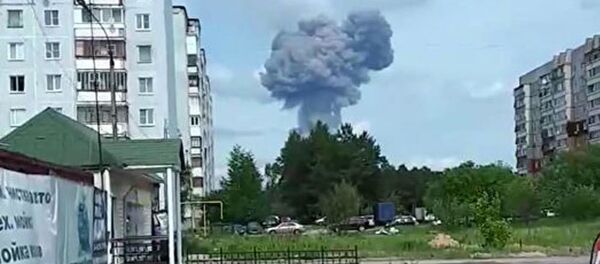 Взрывы на заводе в Дзержинске - Sputnik Молдова