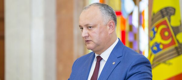 Президент Молдовы Игорь Додон Президент Молдовы Игорь Додон - Sputnik Молдова