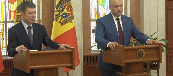 Додон и Козак обсудили вопросы товарооборота между Молдовой и Россией - Sputnik Молдова