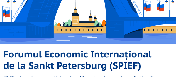 Forumul Economic Internațional de la Sankt Petersburg Forumul Economic Internațional de la Sankt Petersburg - Sputnik Moldova-România