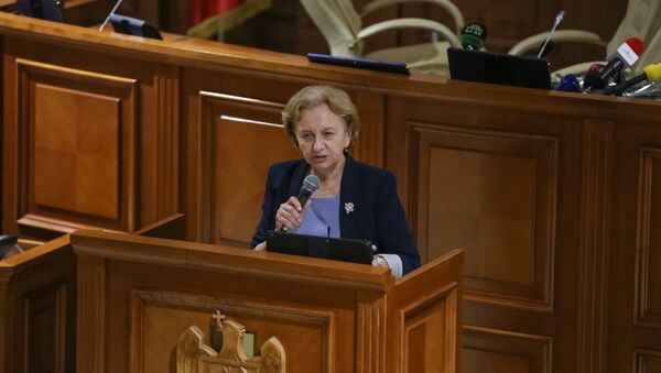 Спикер парламента Молдовы Зинаида Гречаная - Sputnik Молдова