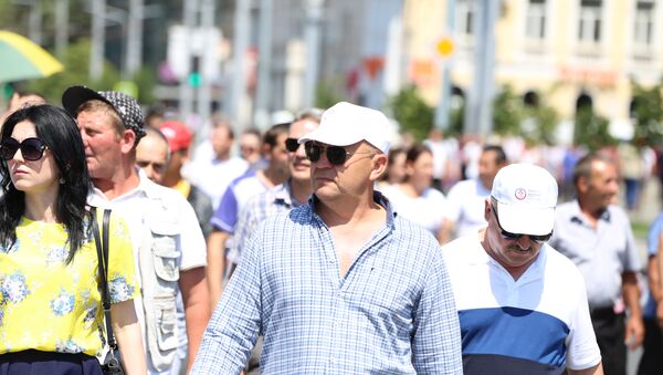 Protest la Guvernul Republicii Moldova, 09 iunie 2019 - Sputnik Moldova