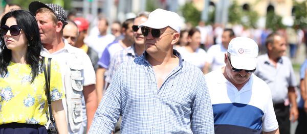 Protest la Guvernul Republicii Moldova, 09 iunie 2019 - Sputnik Moldova