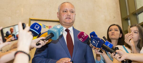 Президент Молдовы Игорь Додон - Sputnik Молдова