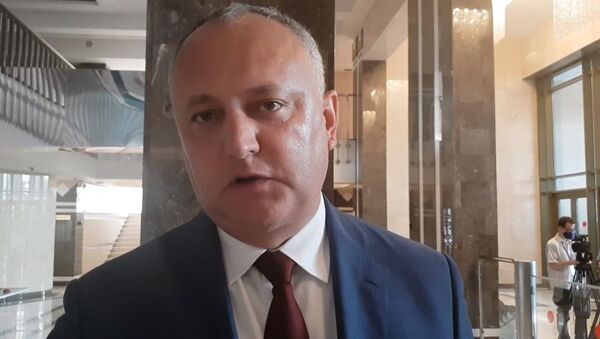Эксклюзивное интервью президента Молдовы Игоря Додона Sputnik - Sputnik Молдова