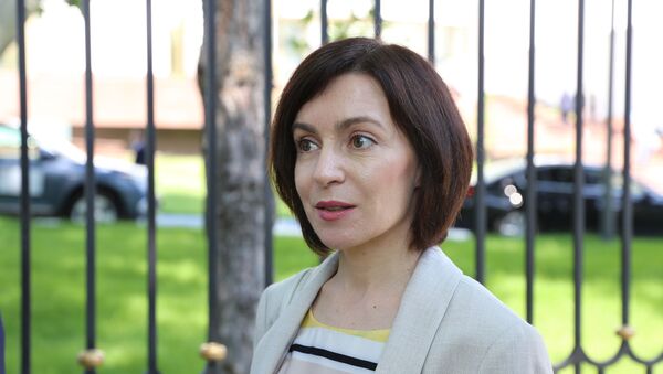 Maia Sandu, la Președinție - Sputnik Moldova