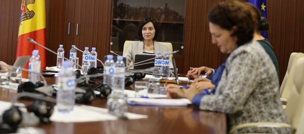 Prima ședință a Guvernului condus de Maia Sandu - Sputnik Молдова