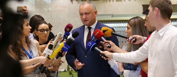 Igor Dodon - Sputnik Молдова