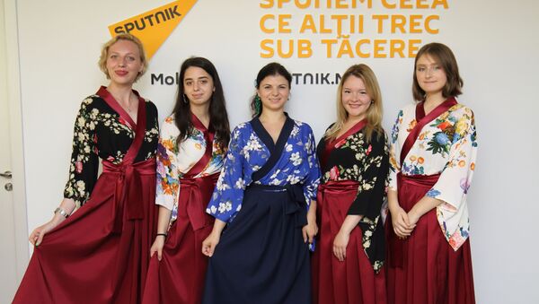 Mihaela Aron, Alexandra Coman, Xenia Tulbure, Cristina Kifa, Cristina Prodan - Sputnik Moldova